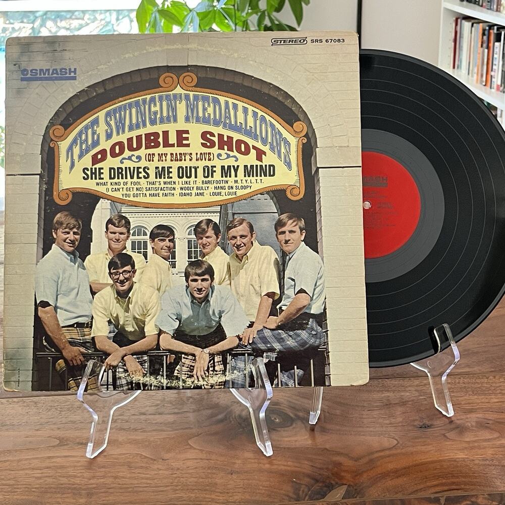 The Swingin' Medallions Double Shot (of My Baby's Love) LP 1966 Smash SRS 67083